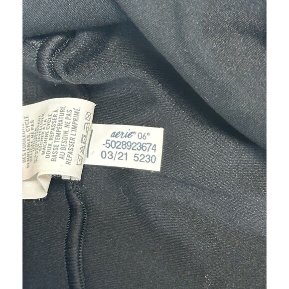 OFFLINE By Aerie Real Me High Waisted Crossover Flare Legging Size XL Black - Picture 11 of 11